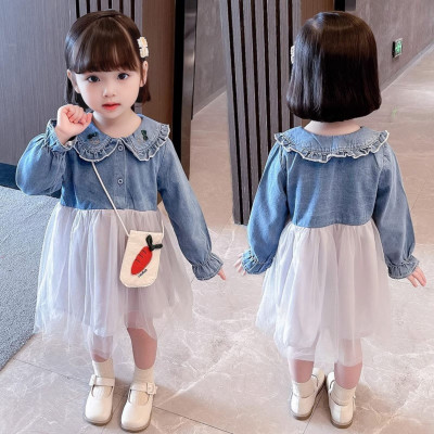 dress collar carrot tutu kiyowo CHN 38 (521804) - dress anak perempuan